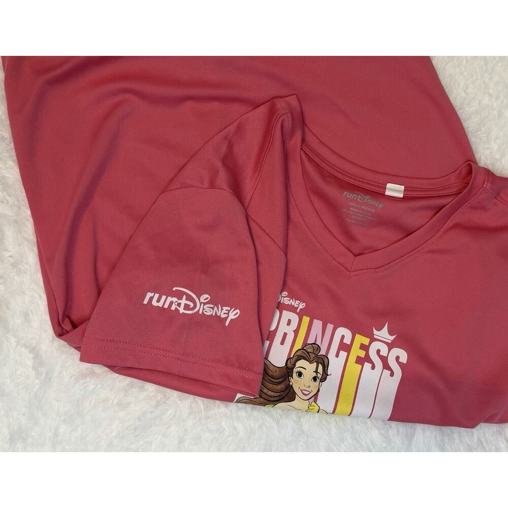 Disney Princess Half Marathon 2021 Shirt‎ Womens Medium Pink runDisney Belle - Picture 4 of 4
